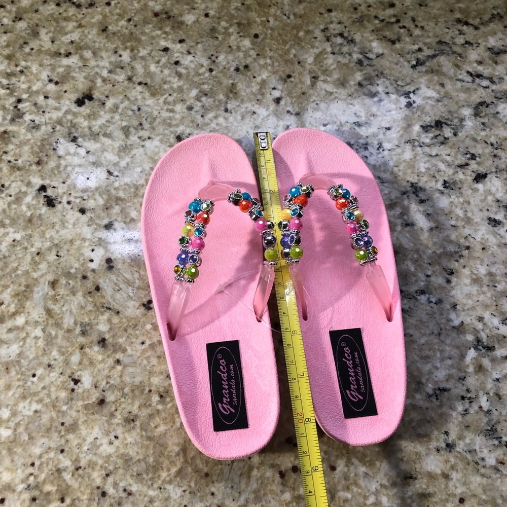 Grandco Rhinestone Flip Flop - Picture 2 of 5